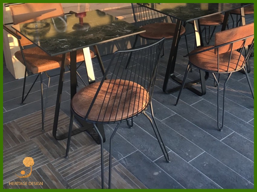 Demir Cafe Sandalyeleri